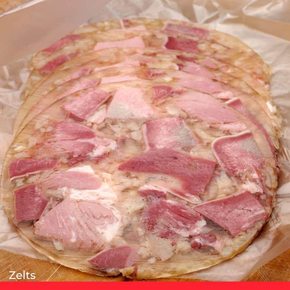 Zelts (Russian head cheese)