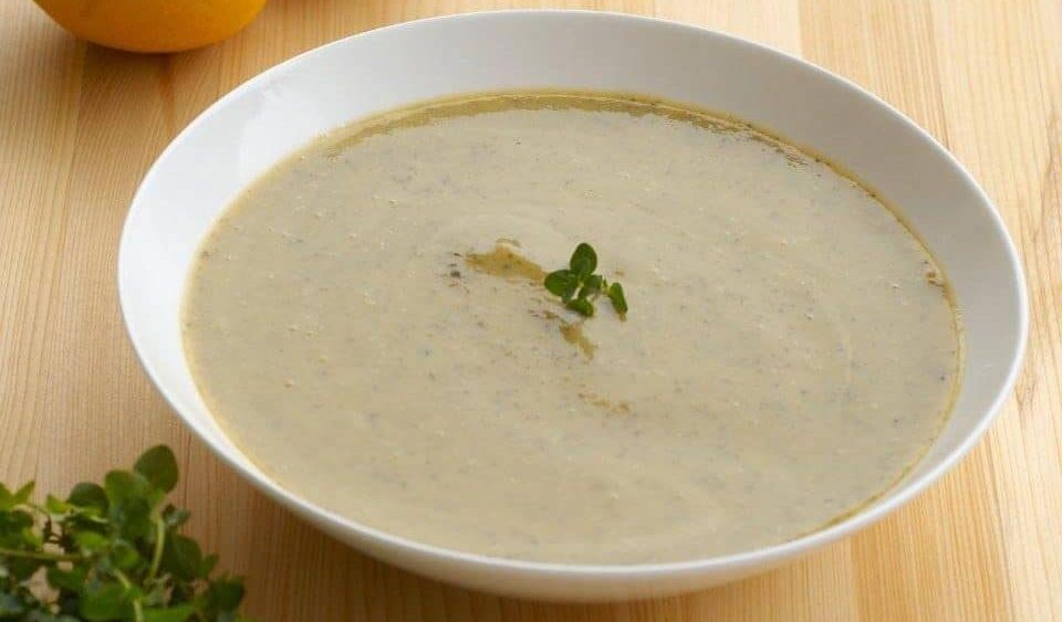 Zucchini Soup with Lemon Thyme and Ginger