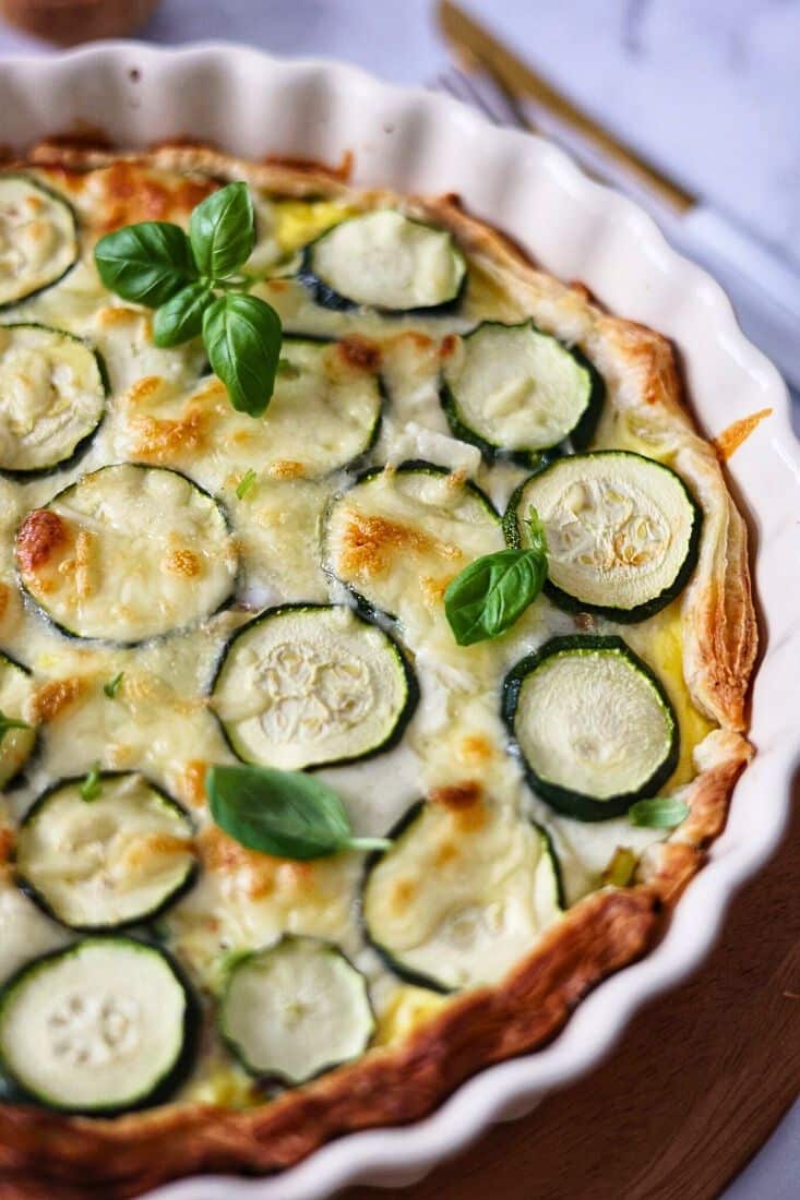 Easy Zucchini Quiche Recipe