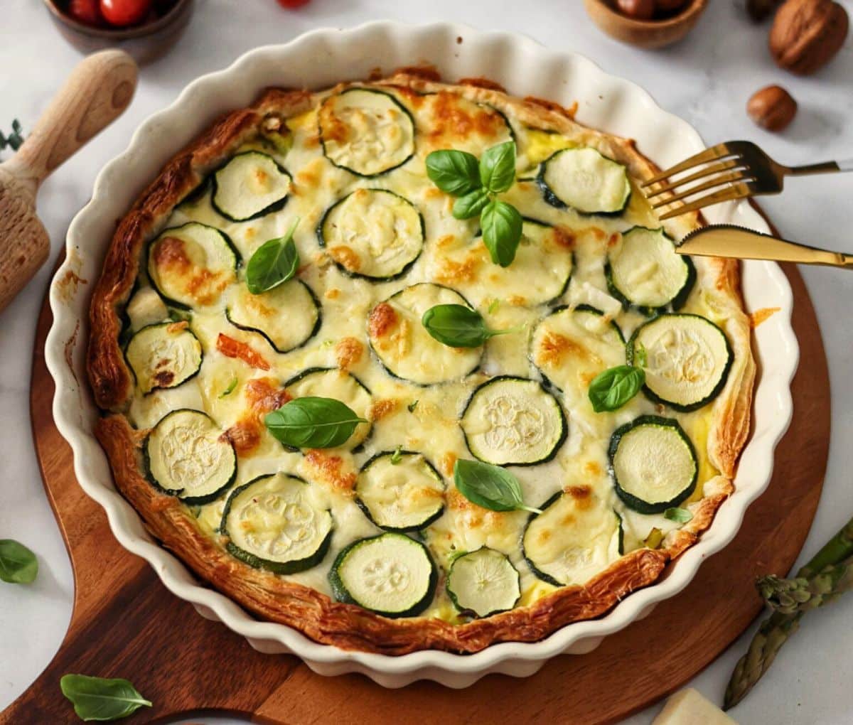 Zucchini Quiche