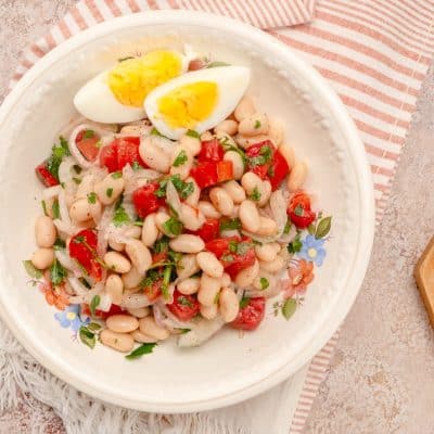 Piyaz: Turkish White Bean Salad